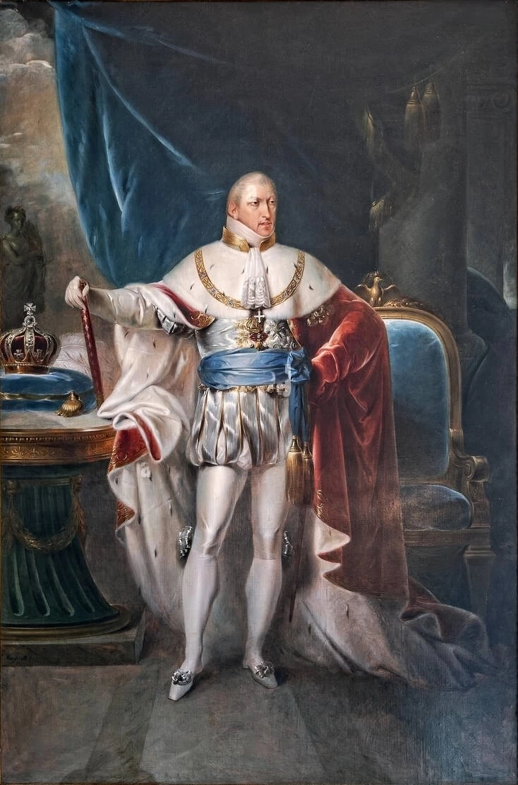Ritratto di Carlo Felice di Sardegna - Palazzo Reale di Sardegna